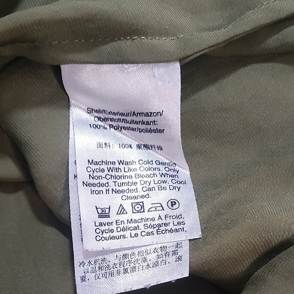 DKNY Sage Green Casual Shirt‎ - Picture 11 of 11